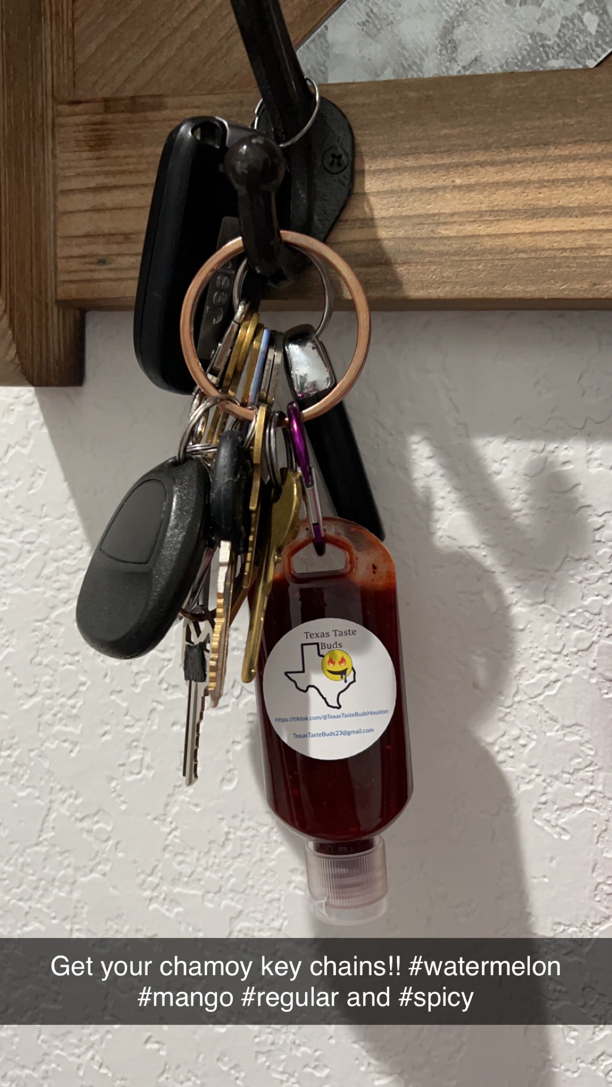 Chamoy Key Chain