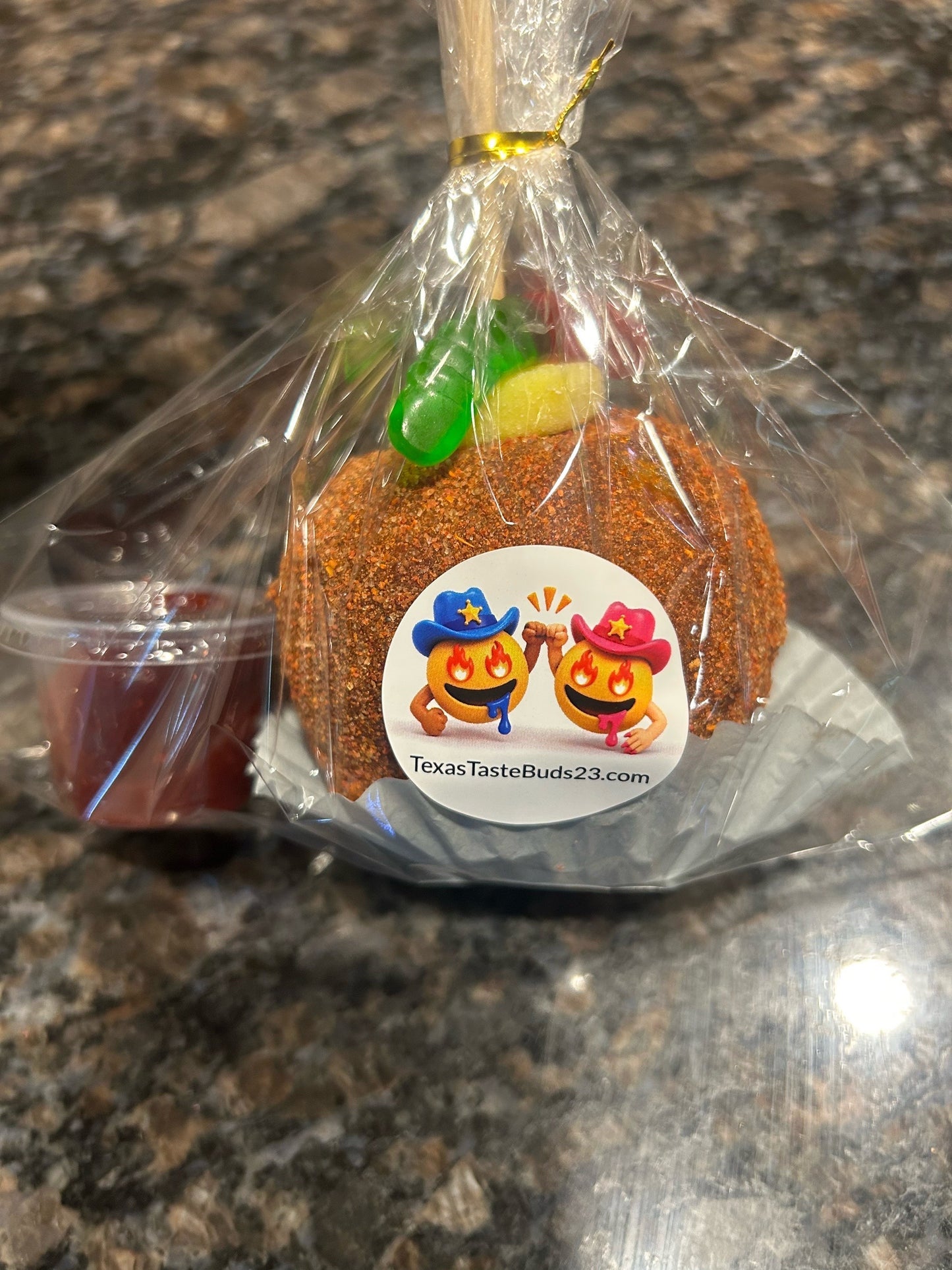 Chamoy Covered Apples
